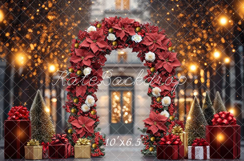 Kate Noël Arche Fleurs Lumières Toile de fond conçue par Mini MakeBelieve - Kate Backdrop FR