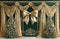 Kate Noël Sapin Rubans Doré Vintage Toile de fond en Laine conçue par Emetselch - Kate Backdrop FR