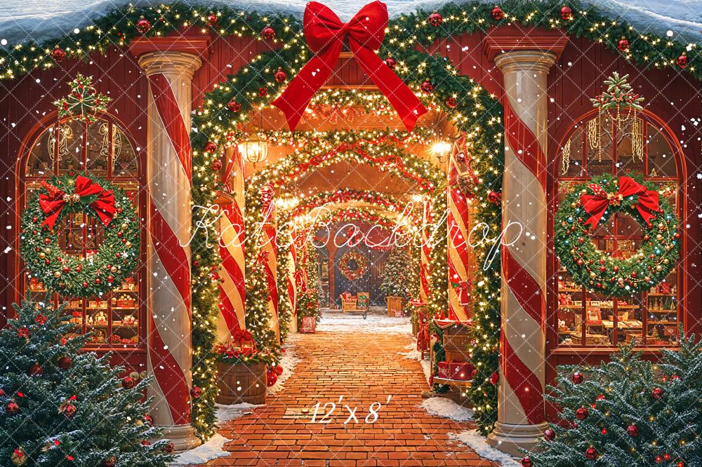 Kate Noël Arche Lumières Couronnes Toile de fond conçue par Emetselch - Kate Backdrop FR