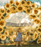 Kate Champ de tournesol Arche florale Été Toile de fond conçue par Mini MakeBelieve - Kate Backdrop FR