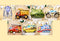 Kate Voitures Camion Ensemble d'accessoires gonflables 14 pièces - Kate Backdrop FR