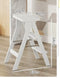 Kate Blanc Échelle en Bois Accessoires de photographie - Kate Backdrop FR