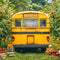 Kate Scolaire Bus Pommiers Livres Toile de fond conçue par Emetselch - Kate Backdrop FR