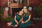 Kate Noël Mur de briques Rouge Magique Toile de fond conçue par Mandy Ringe - Kate Backdrop FR