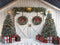 Kate Noël Sapins Cadeaux Grange Neige Toile de fond conçue par Emetselch - Kate Backdrop FR