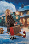 Kate Sweep Mur-à-Sol Train Polaire Noël Neige Toile de fond conçue par Chain Photographie - Kate Backdrop FR