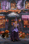 Kate Halloween Noir et Violet Sorcière Robe pour Enfants - Kate Backdrop FR