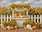 Kate Automne Tournesols Citrouilles Stand Toile de fond conçue par Emetselch - Kate Backdrop FR