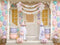 Kate Halloween Pastel Maison Fantômes Toile de fond conçue par Mini MakeBelieve - Kate Backdrop FR