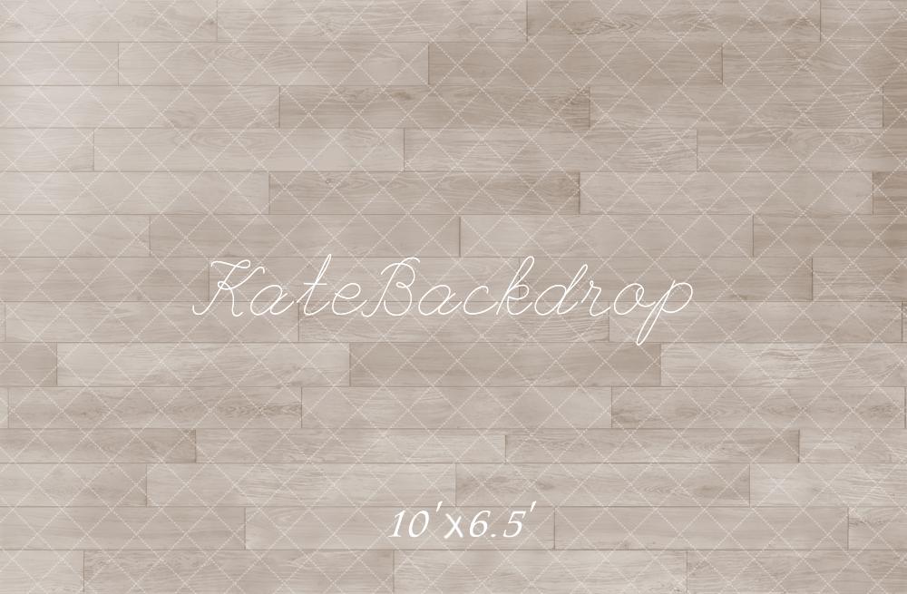 Kate Bois Texture Beige Sol Toile de fond conçue par Emetselch