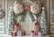 Kate Noël Mur Rétro Nœud Cadeaux Toile de fond conçue par Mini MakeBelieve