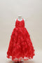 Kate Saint-Valentin Rouge Broderie Robe Enfant Pour la Photographie - Kate Backdrop FR