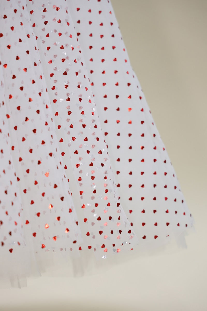 Kate Saint-Valentin Paillettes Robe de soirée Enfant Pour la Photographie - Kate Backdrop FR