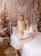 Kate Bohème Macramé Floral Beige Toile de fond conçue par Emetselch - Kate Backdrop FR