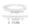 Kate Flexible Rideaux Décors Piste pliable Plafond Mur Support de Toile de fond - Kate Backdrop FR