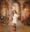 Kate Automne Arche Rétro Citrouilles Feuillage Toile de fond conçue par Emetselch