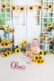 Kate Été Fenêtre Tournesols Porte Toile de fond conçue par Emetselch - Kate Backdrop FR