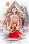 Kate Maison en Pain d'épices Noël Toile de fond conçue par Chain Photographie - Kate Backdrop FR
