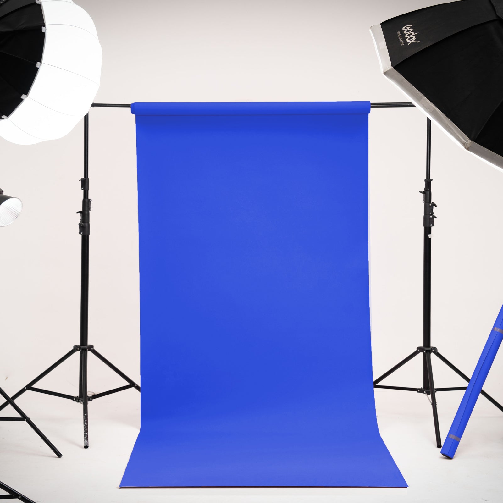 Kate Bleu Royal Fond de Papier Sans Couture pour la photographie - Kate Backdrop FR