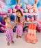 Kate Camion de Glaces Rose Bleu Anniversaire Toile de fond conçue par Emetselch - Kate Backdrop FR