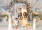 Kate Pâques Extérieur Lapin Fleur Arche Toile de fond conçue par Mini MakeBelieve - Kate Backdrop FR