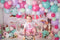 Kate Bannière Beignet Rose Enfant Toile de fond pour la photographie - Kate Backdrop FR