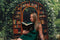 Kate Printemps Jardin Bibliothèque Arche Toile de fond conçue par Emetselch - Kate Backdrop FR