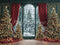 Kate Noël Sapin Fenêtre Rideaux Toile de fond conçue par Ashley Paul