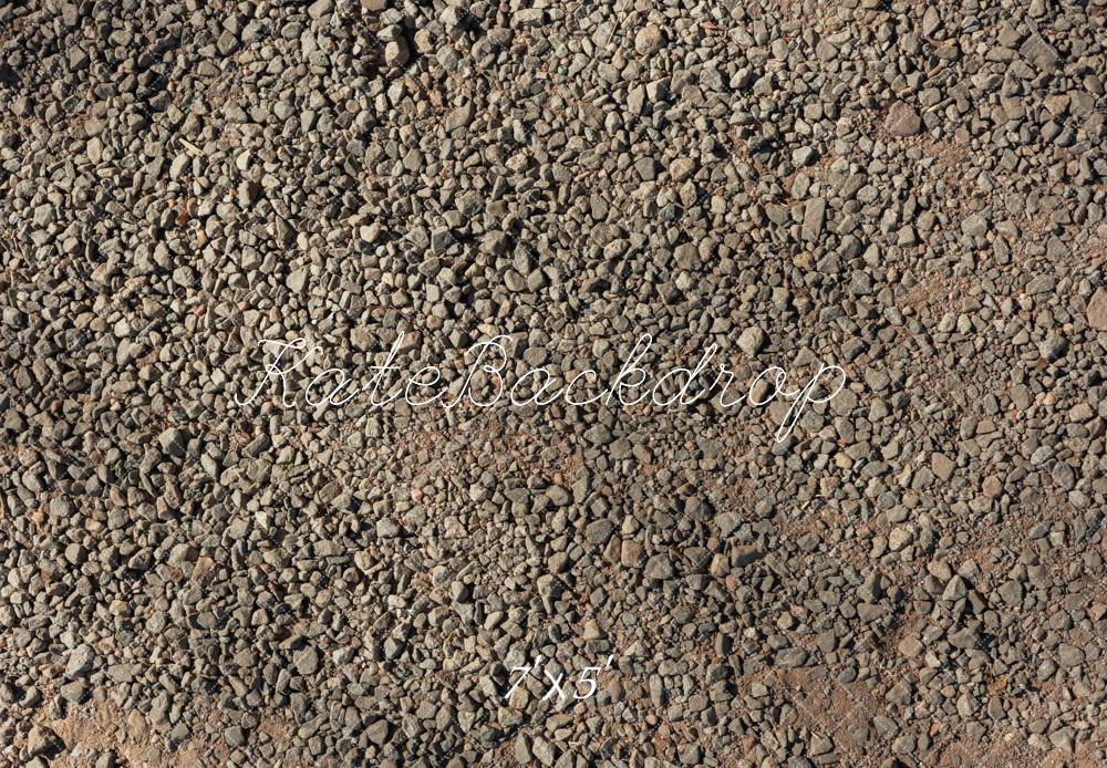 Kate Gravier Pierre Marron Sol Toile de fond conçue par Mini MakeBelieve - Kate Backdrop FR