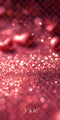 Kate Sweep Mur-à-Sol Saint Valentin Paillettes Rose Toile de fond conçue par Emetselch