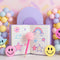 Kate Ballons Sourire Journal Pastel Toile de fond conçue par Mini MakeBelieve - Kate Backdrop FR