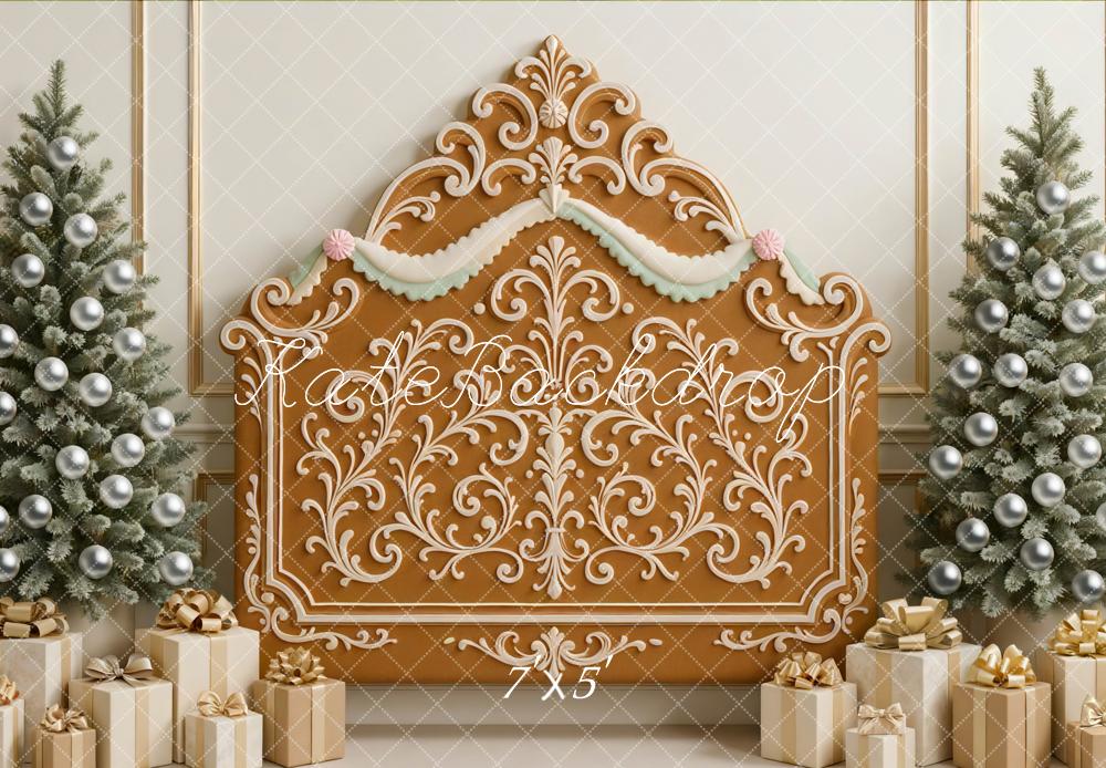 Kate Noël Pain d'Épice Tête de lit Toile de fond conçue par Mini MakeBelieve - Kate Backdrop FR