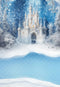 Kate Château Forêt Neige Hiver Toile de fond conçue par Emetselch