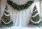 Kate Sapins de Noël Rideaux Blanc Toile de fond conçue par Mini MakeBelieve - Kate Backdrop FR