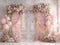 FLASH #1 Kate Mariage Fleurs Ballons Porte Rose Toile de fond conçue par Ashley Paul