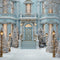 FLASH #1 Kate Hiver Maison Victorienne Neige Lumières Toile de fond conçue par Ashley Paul