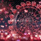 Kate Saint Valentin Grande Roue Lumières Toile de fond conçue par Emetselch