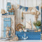 Kate Nautique Bateaux Cake Smash Bleu Toile de fond conçue par Emetselch