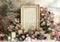 Kate Vintage Cadre Roses Lettres Toile de fond conçue par Mini MakeBelieve