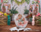 Kate Mur de briques Blanc Printemps Porte Vignes Toile de fond conçue par Emetselch - Kate Backdrop FR