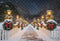 Kate Noël Hiver Chemin Lampadaire Neige Toile de fond conçue par Emetselch - Kate Backdrop FR