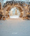 Kate Noël Arche Neige Lumières Toile de fond en Laine conçue par Emetselch