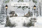 Kate Hiver Bar Cacao Forêt Neige Toile de fond conçue par Emetselch