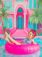 Kate Été Piscine Rêve de poupée Toile de fond conçu par Ashley Paul - Kate Backdrop FR