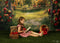 Kate Arche de pomme Arbre Montagne Toile de fond conçu par Angela Marie Photographie - Kate Backdrop FR