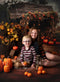 Kate Automne Vieille Maison de Citrouille Toile de fond pour la photographie - Kate Backdrop FR