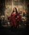 Kate Halloween Bougies Rideau Fleurs Toile de fond conçu par Emetselch - Kate Backdrop FR