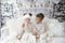 Kate Cheminée Blanc Sapin de Noël Toile de fond pour la photographie - Kate Backdrop FR