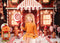 Kate Maison de pain d'épice Brun Nuit Toile de fond Conçu par Chain Photographie - Kate Backdrop FR