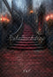 Kate Halloween Escalier Bougies Gothique Toile de fond conçue par Emetselch